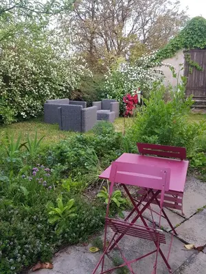 Jardin de l'établissement Hameau de Leignoua