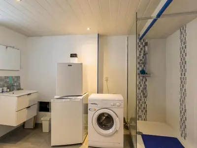 Salle de bains dans l'établissement La Glycine