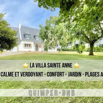 LA VILLA STE ANNE - Wifi - Plages et bourg de Plonevez à 2 min