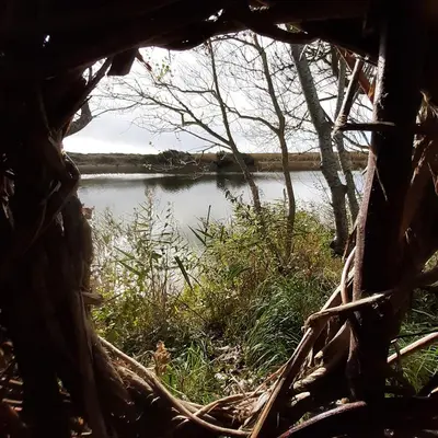 Vue sur la rivière ou le fleuve situé(e) à proximité de la maison de vacances
