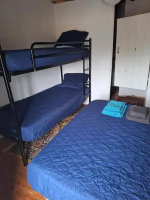 Un ou plusieurs lits dans un hébergement de l'établissement Le Gîte Des Korrigans