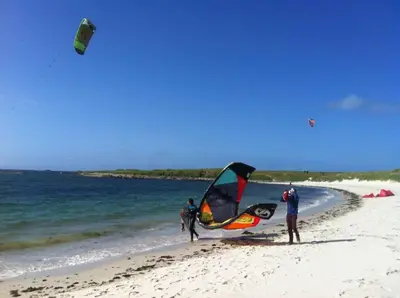 Clients de l'établissement Maison néo bretonne rénovée à 2mn à pied d'une jolie plage