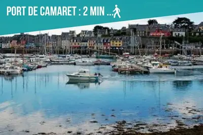Plan de l'établissement Ti Ma Zud/Vue mer/Wifi