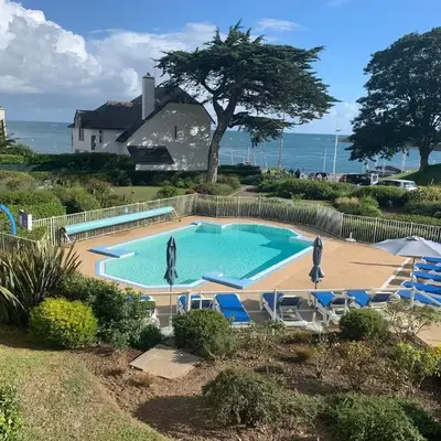 Les Glénans - Duplex vue mer proche plage