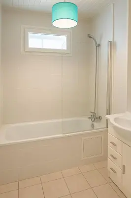 Salle de bains dans l'établissement Appartement spacieux de 92m2