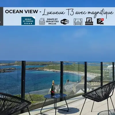 OCEAN VIEW - Luxueux T3 avec magnifique vue mer