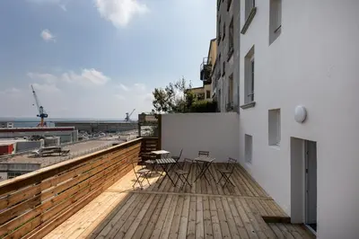 Balcon ou terrasse dans l'établissement Ma Doue