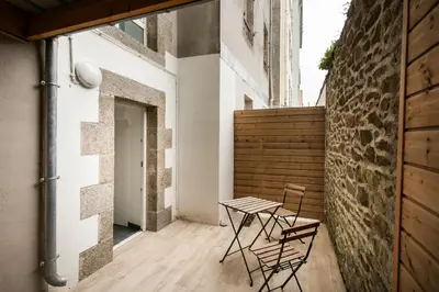 Balcon ou terrasse dans l'établissement T2 L'Indomptable