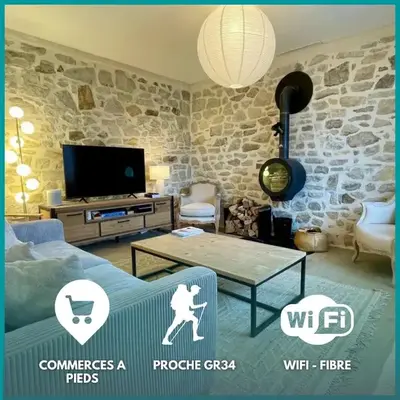 Ty Leroux - wifi - centre bourg