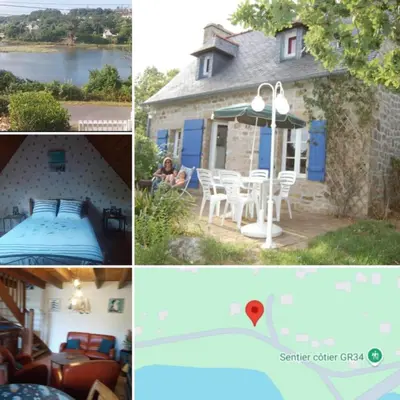 Plan de l'établissement Maison de pêcheur vue mer