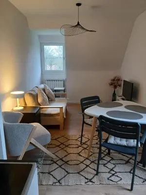 Coin salon dans l'établissement Proche parc 3 curés