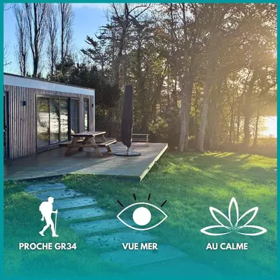 Plan de l'établissement Ty Fret - vue mer