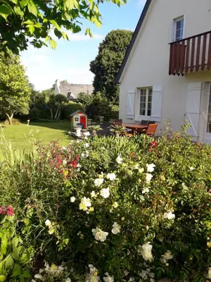 Jardin de l'établissement Chambre belle demeure
