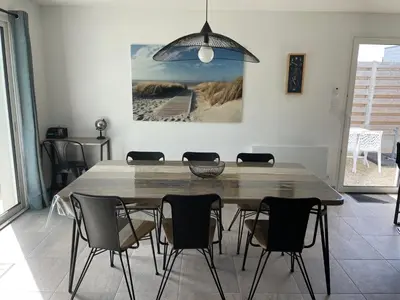 Plan de l'établissement La maison Ti Billou, 6 pers, plage et GR 34 à 250m