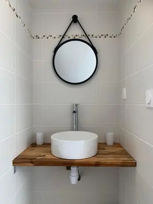 Salle de bains dans l'établissement Duplex calme et cosy II