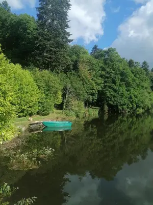 Paysage naturel près de la maison de vacances