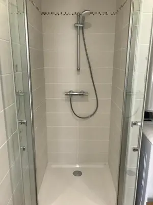 Salle de bains dans l'établissement Studio Cosy