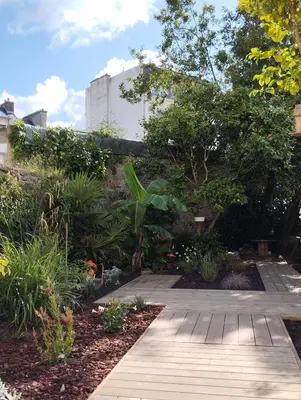 Jardin de l'établissement Les Appartements du 31 - Centre Ville - 2è étage - 50 m2